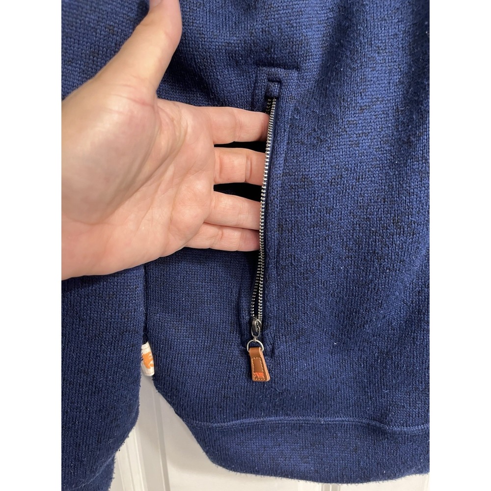 Navy Blue Bomber Jacket With Bear Patch - image 2